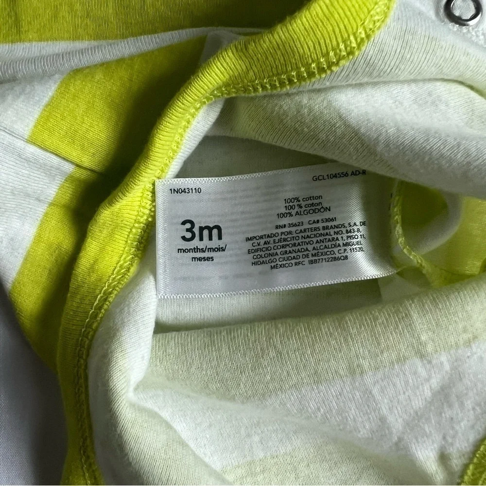 Set of 5 Carter’s Sleeveless Beach Themed Onesies in Size 3 Months